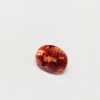 Orange sapphire-7.11x5.66mm-1.38CTS-Oval